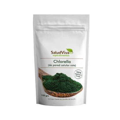 Alga Chlorella in polvere ECO 125 g, Salud Viva