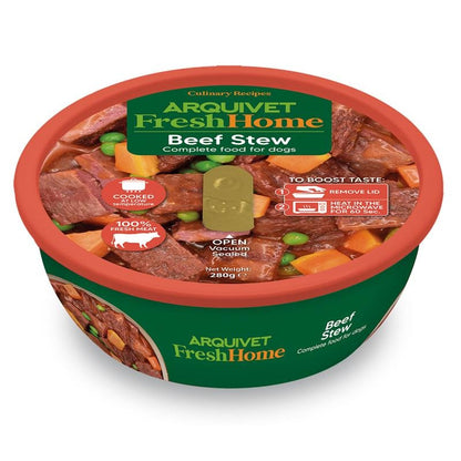 Arquivet Fresh Home Beef Stew Mokra karma dla psów z wołowiną 280 g
