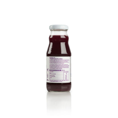 100% biologisch geperst zwarte druivensap Ékolo 200 ml