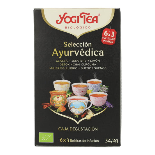 Yogi Tea Organic Ayurvedic Selection 18 assorted tea bags