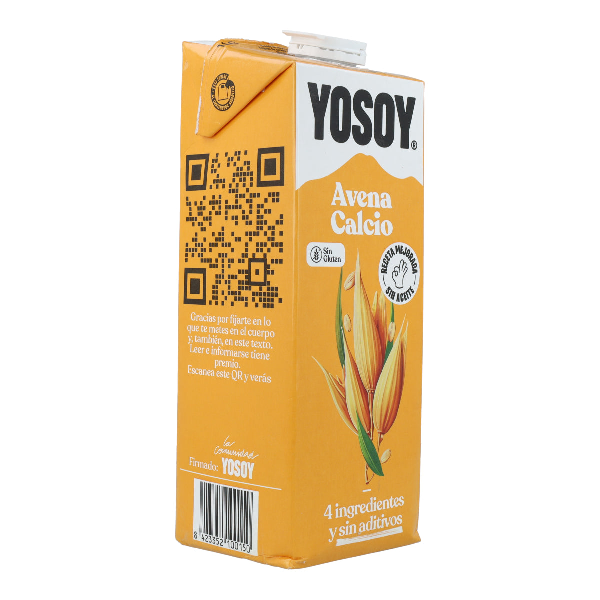 Glutenvrije haverdrank met calcium YOSOY 1 l