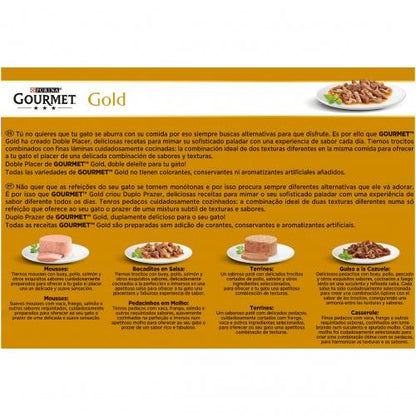 GOURMET GOLD Double Pleasure Assortment Multipack (12 x 85 g)