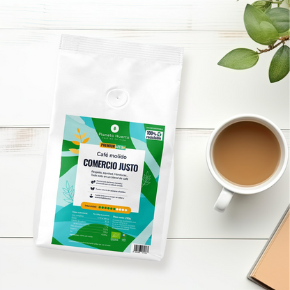 Eco Honduras café moulu équitable Planeta Huerto 250 g