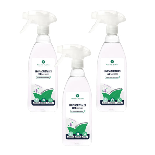 Confezione 3xPulitore per vetri e multiuso Eco Planet Orchard 750ml