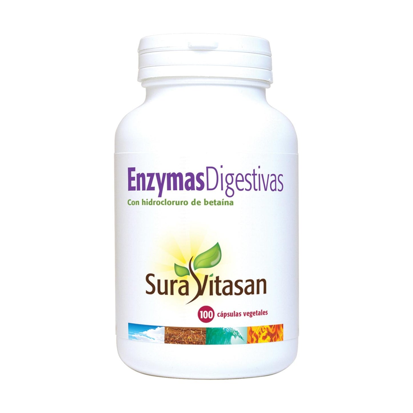 Pakket 2x Spijsverteringsenzymen Sura Vitasan, 100 capsules