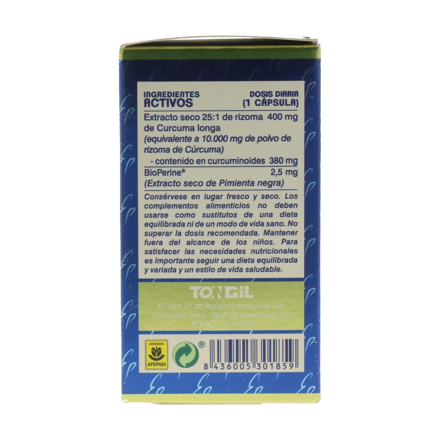 Estado Puro Curcuma Tongil 10.000 mg 40 Kapseln