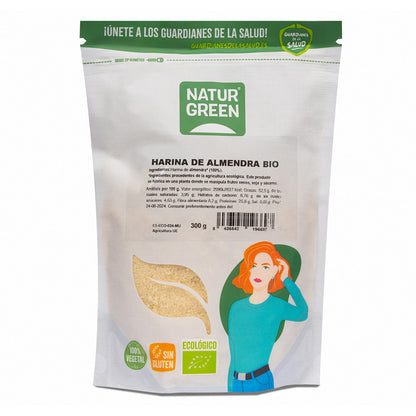 Glutenfreies Bio-Mandelmehl NaturGreen 300 g