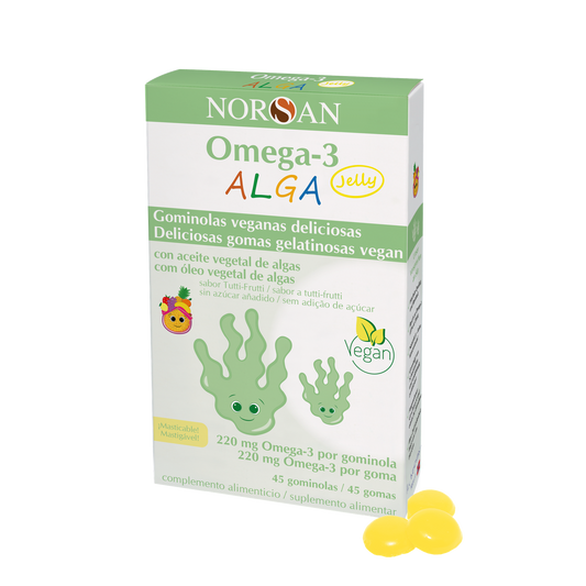 Omega-3 ALGA Jelly NORSAN 45 gommes