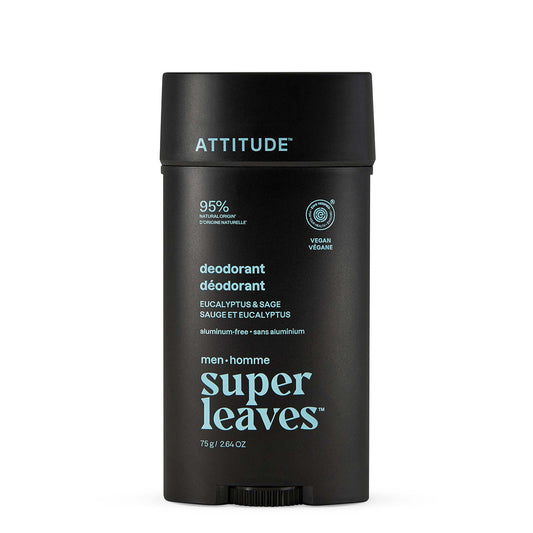 Super leaves men Desodorante Eucalipto & Salvia 75 g