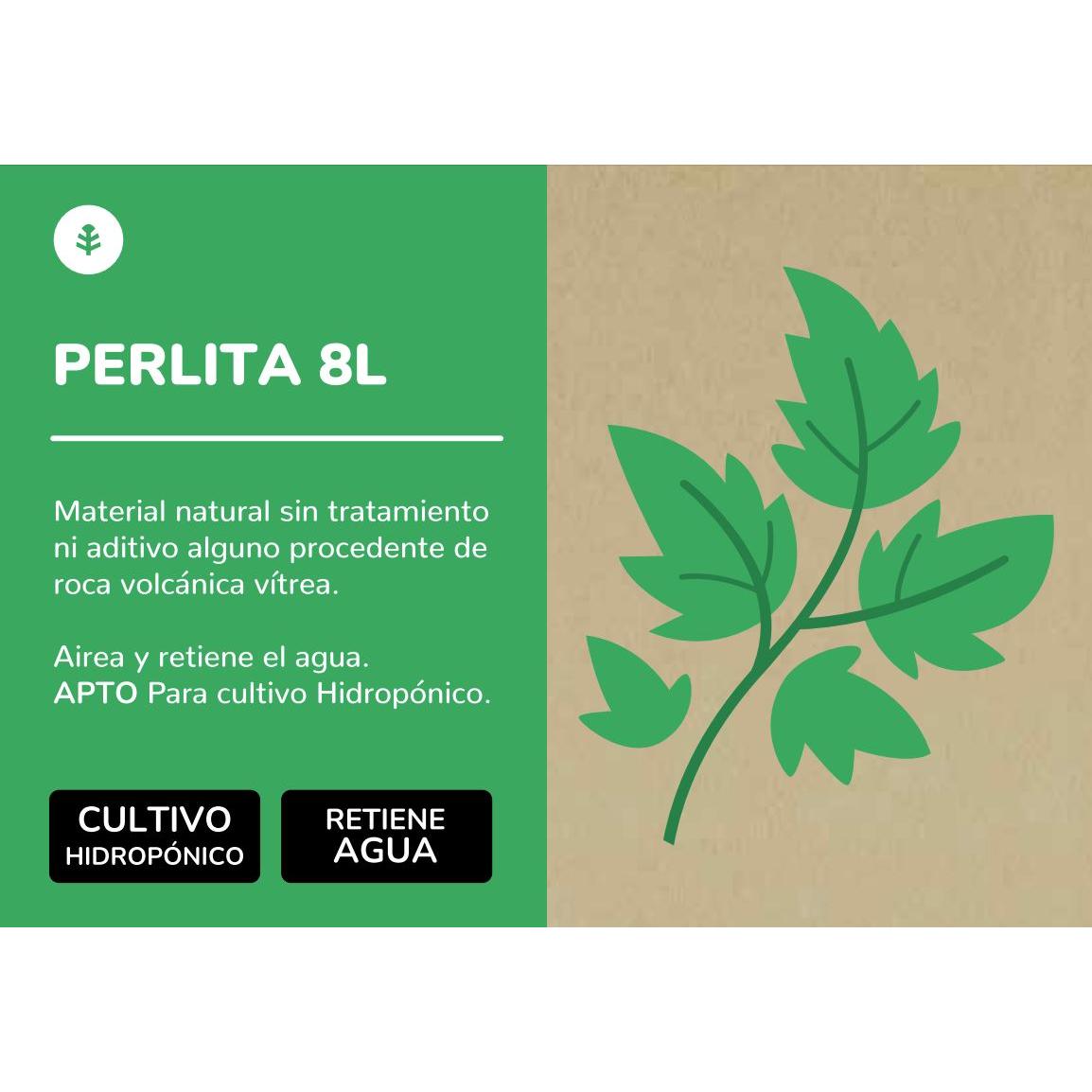 Pack 2xPerlita Planeta Huerto 8 Litros