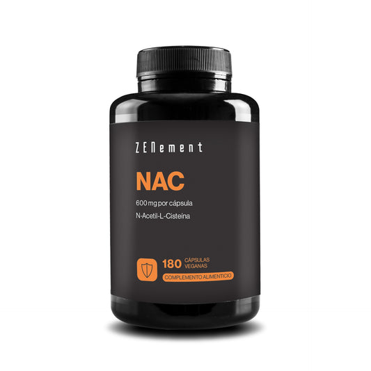 NAC N-Acetyl-Cysteine, 600 mg Zenement, 180 vegan tablets  NAC 600 mg
