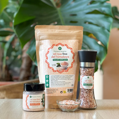 Młynek do różowej soli ECO Planeta Huerto 200g