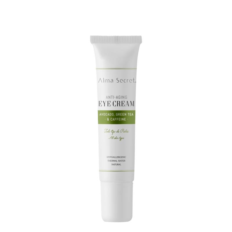 Anti-Aging-Augenkonturcreme mit Avocado, grünem Tee und Koffein Alma Secret 10 ml