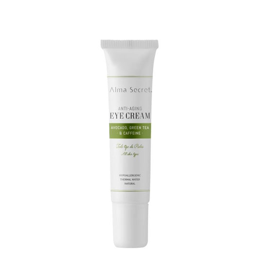 Anti-Aging-Augenkonturcreme mit Avocado, grünem Tee und Koffein Alma Secret 10 ml