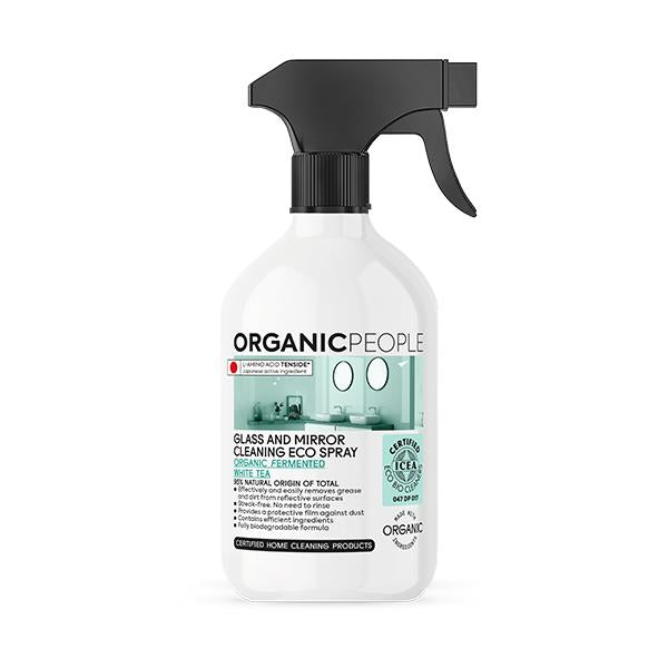 Organic window cleaner spray - Organic People organic fermented white tea 500 ml