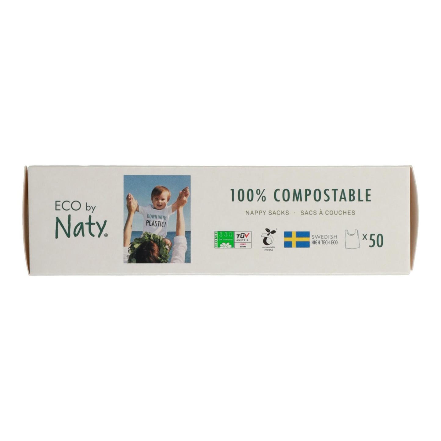 Naty disposable nappy bags, 50 units