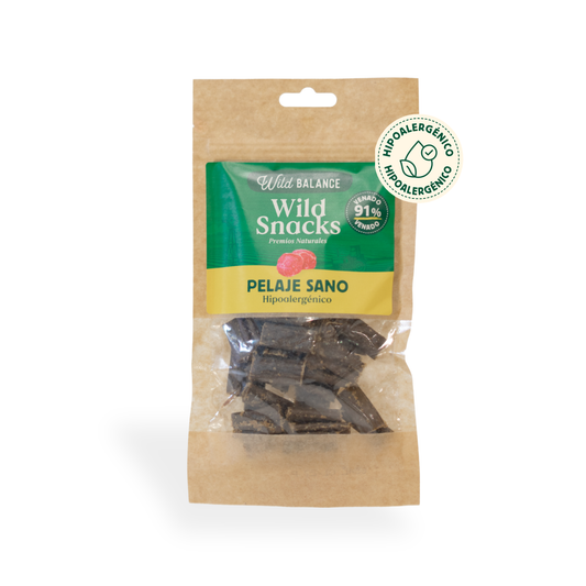 Wild Snacks Pelage sain Hypoallergénique Wild Balance