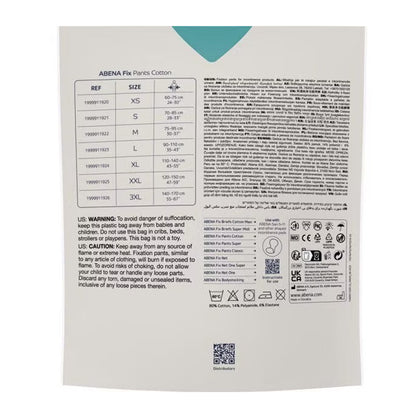 Fix Pants Cotton incontinenza Abena Taglia S 3 Uds