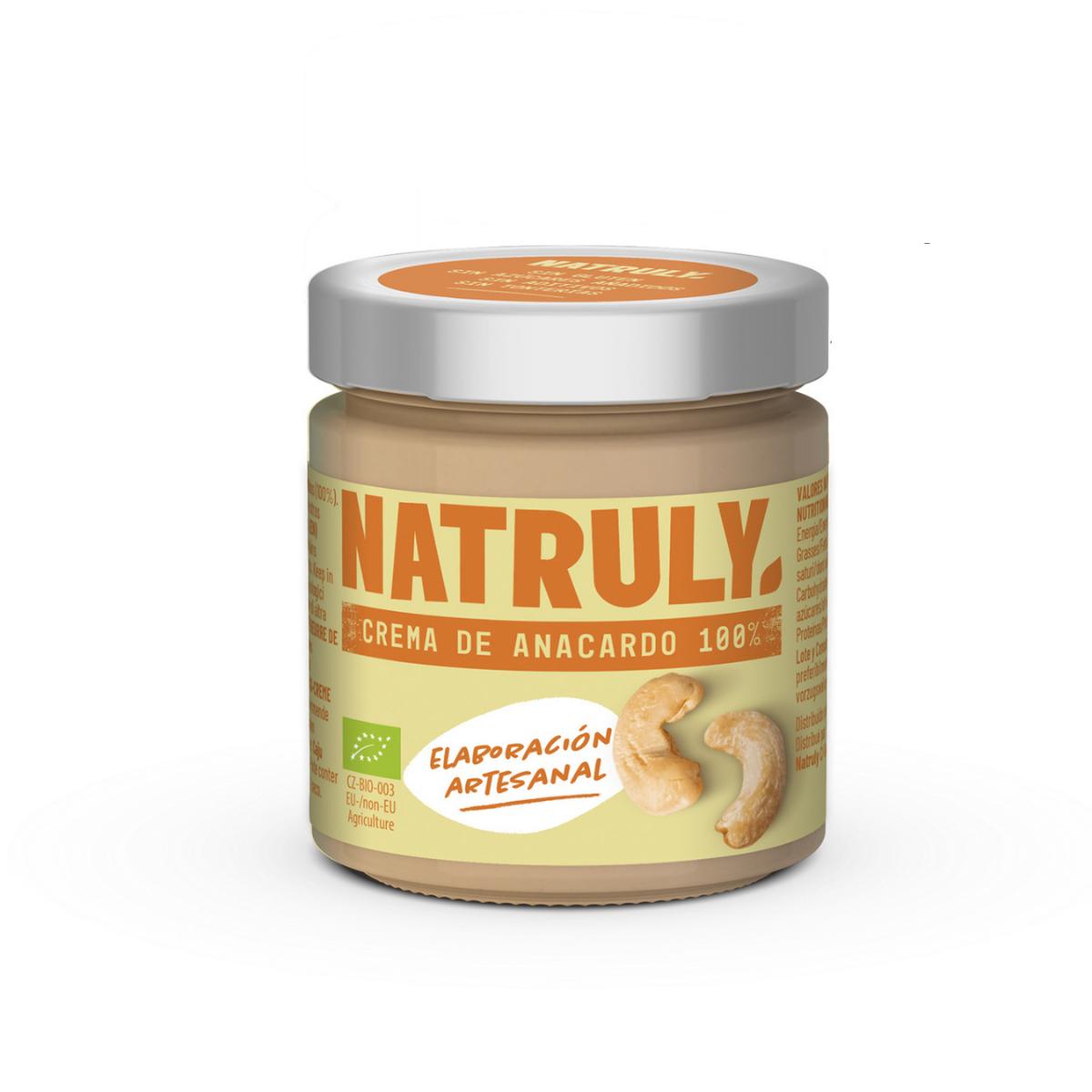 Biologische cashewcrème Natruly 200 g