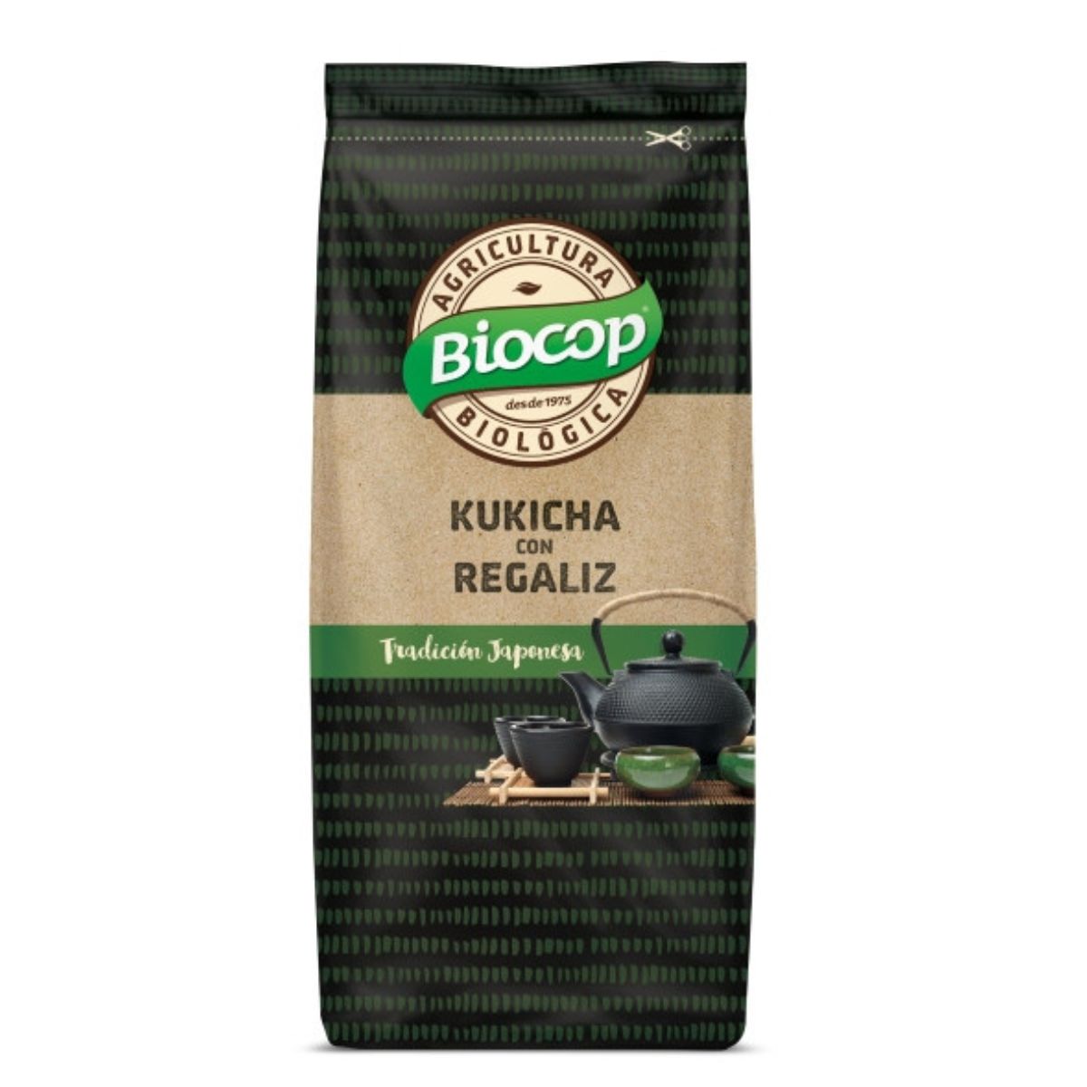 Thé Kukicha de 3 ans avec réglisse Biocop 75 g