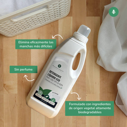 Pack 3xDétergent liquide pour la lessive ECO Unscented Planet Orchard 1,5 Litres