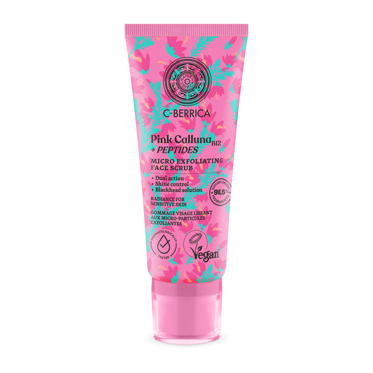 Gezichtsscrub met microdeeltjes Natura Siberica 100 ml