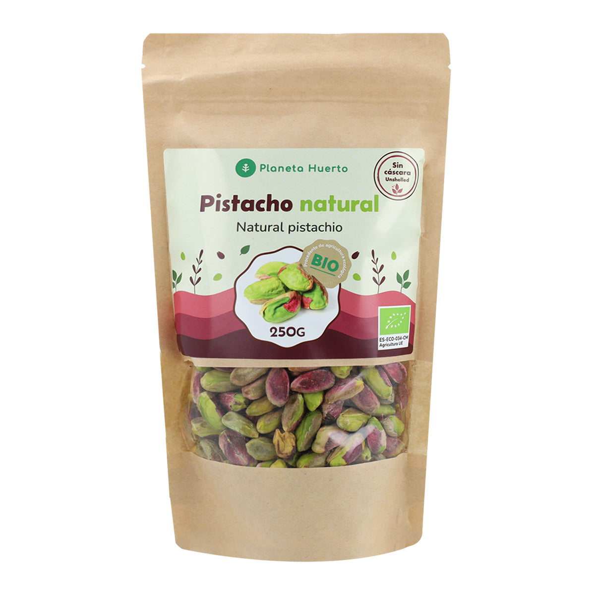 Pistazienkern natur ECO Planeta Huerto 250 g