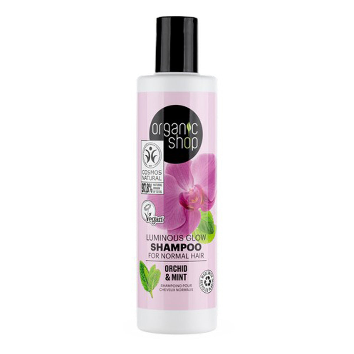 Orchideen- und Minzshampoo für normales Haar, Organic Shop, 250 ml