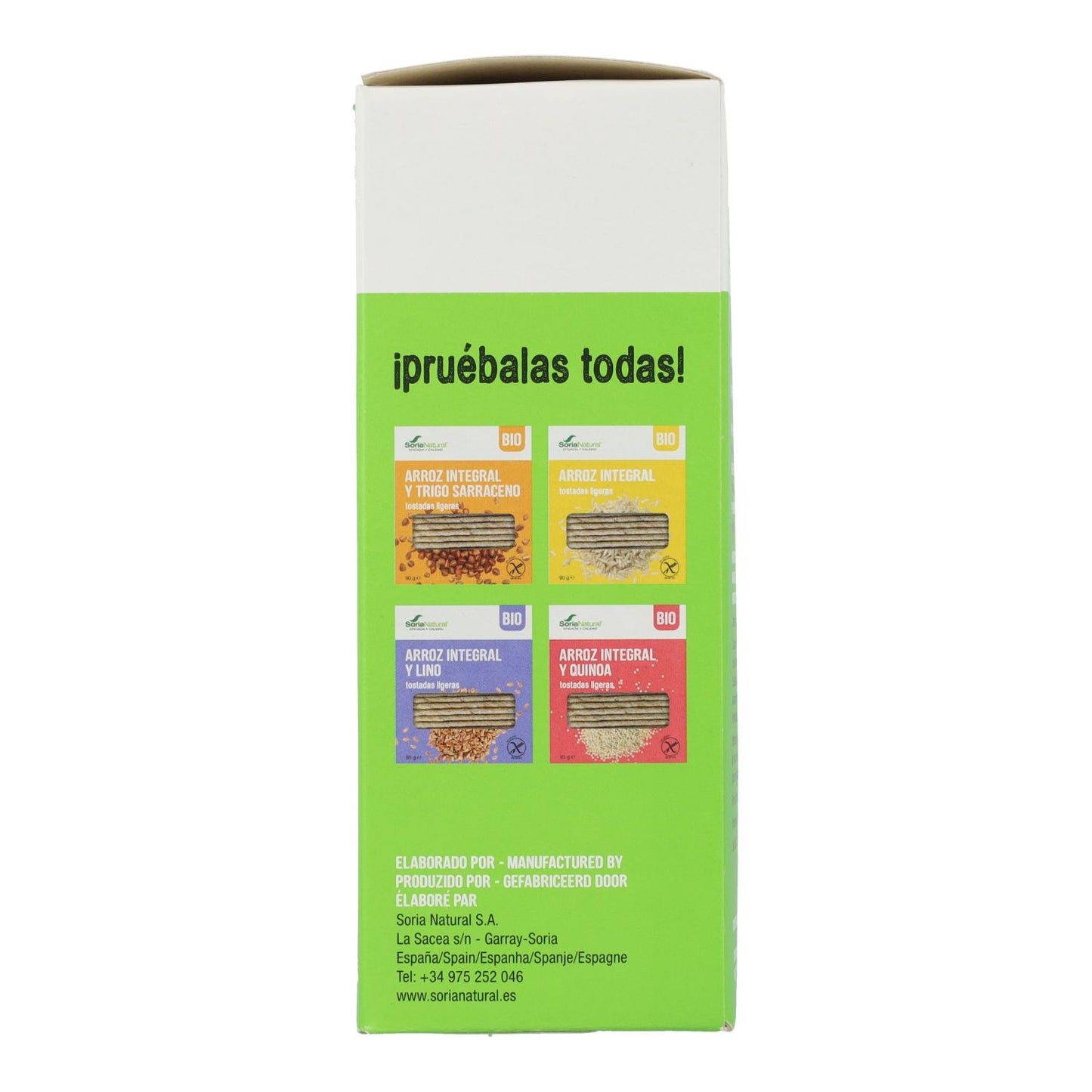 Soria Natural Light Reis- und Kastanien-Toasts 95 g