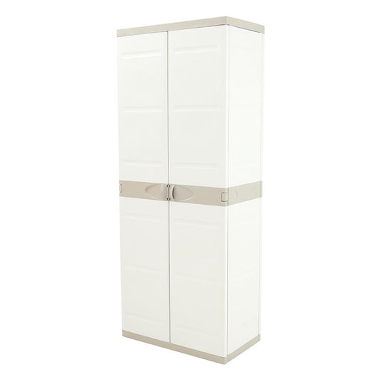 Armadio scopa 70 cm Titanium Plastiken Beige (ricondizionato)