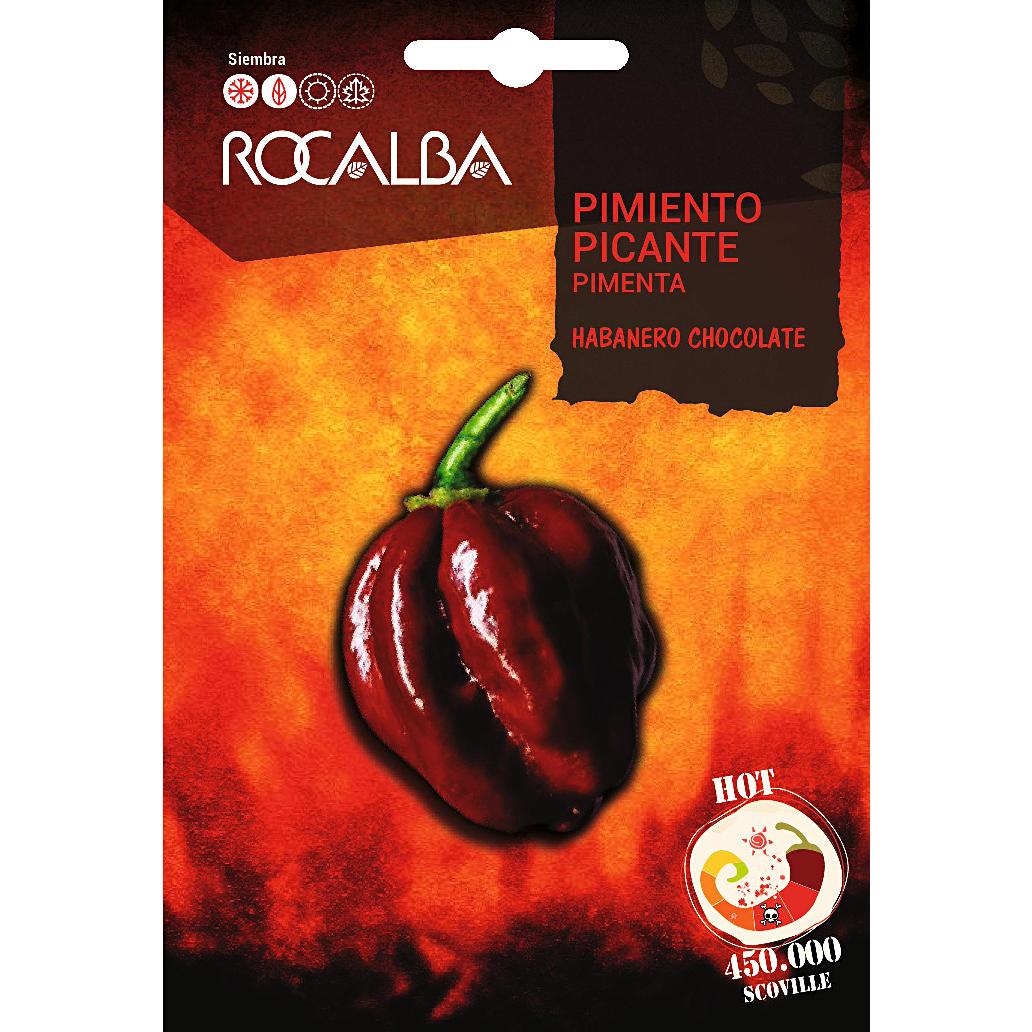 Semi di peperoncino piccante Habanero Chocolate Rocalba
