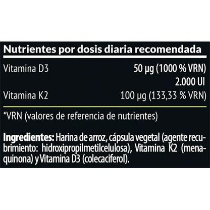 DKbull Vitaminas D3 + K2 Paleobull 60 caps