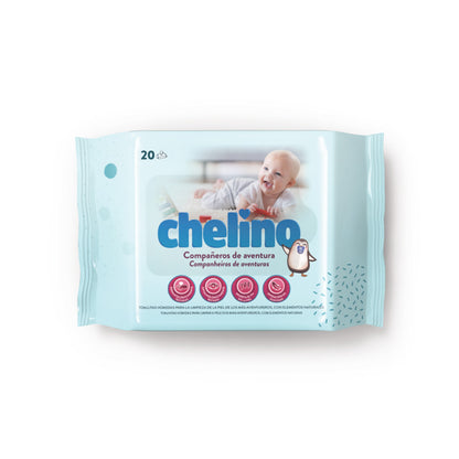 Chelino Dermo Sensitive Baby Wipes 20 units