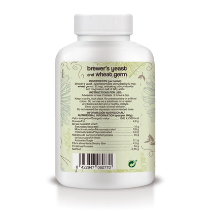 Germes de blé et levure de bière Soria Natural, 500 comprimés