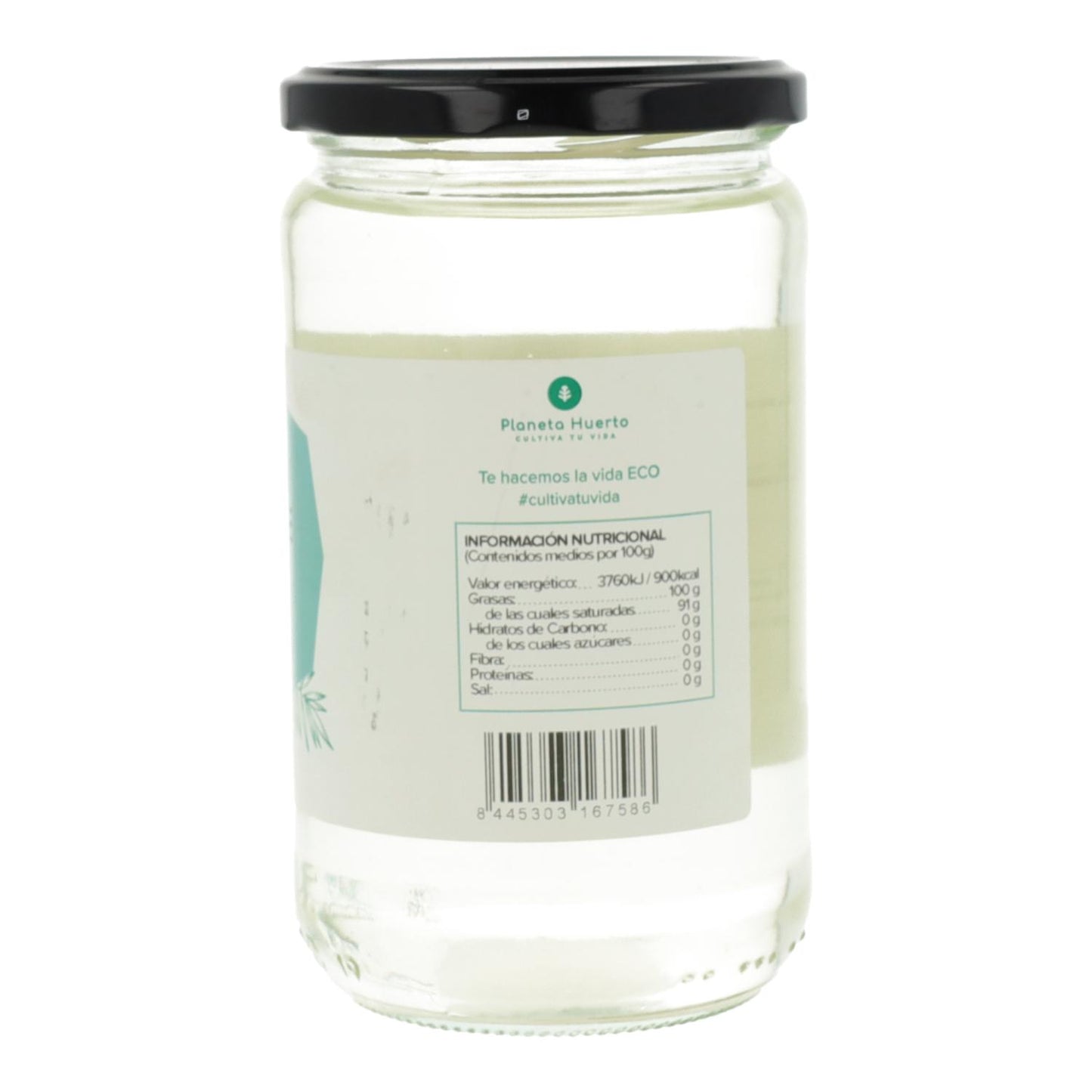 Opakowanie 3xOrganiczny dezodorowany olej kokosowy ECO Planeta Huerto 500 ml