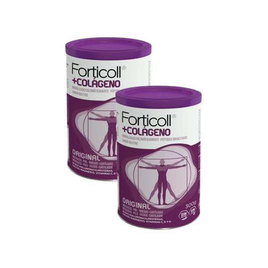 Pack of 2 Forticoll bioactive collagen 2 x 300 g