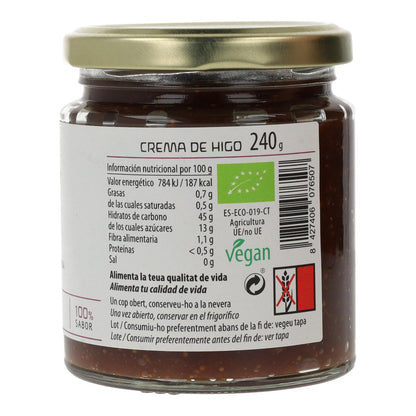 Confiture de figues bio Cal Valls, 240 g