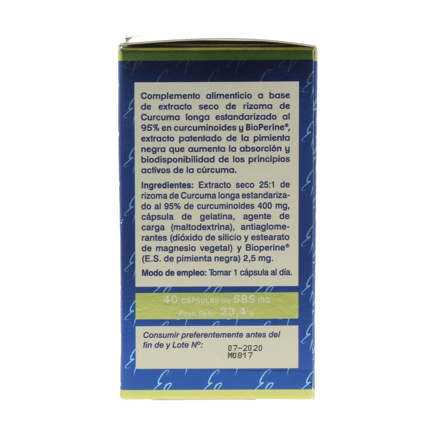 Estado Puro Curcuma Tongil 10.000 mg 40 Kapseln