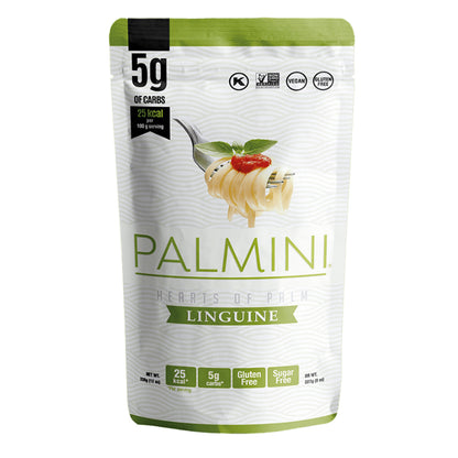 Pâtes Linguine aux cœurs de palmier Palmini 338 g