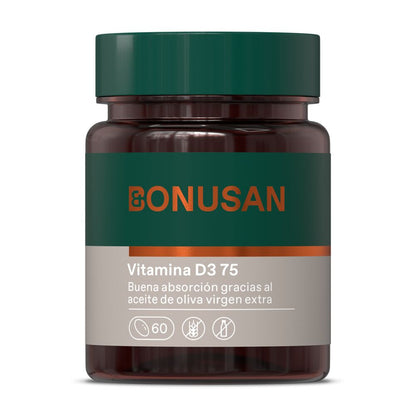 Vitamine D3 75 Bonusan 60 perles