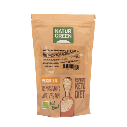 Meelmix voor glutenvrij Keto-brood NaturGreen 400 g