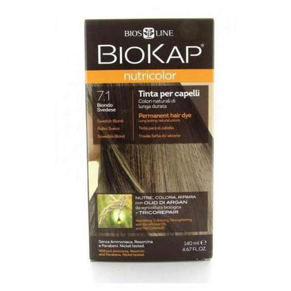 Teinture blonde suédoise Dye 7.1 Biokap 140 ml