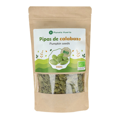 Semi di zucca pelati ECO Planeta Huerto 250 g