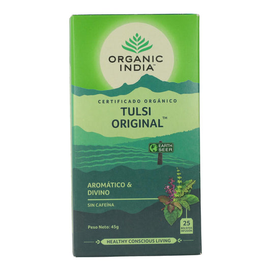 Tulsi original Organic India 25 bolsitas