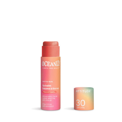 Oceanly - PHYTO-SUN Baume à lèvres teinté SPF 30 - Peachy shell, Attitude, 8,5 g