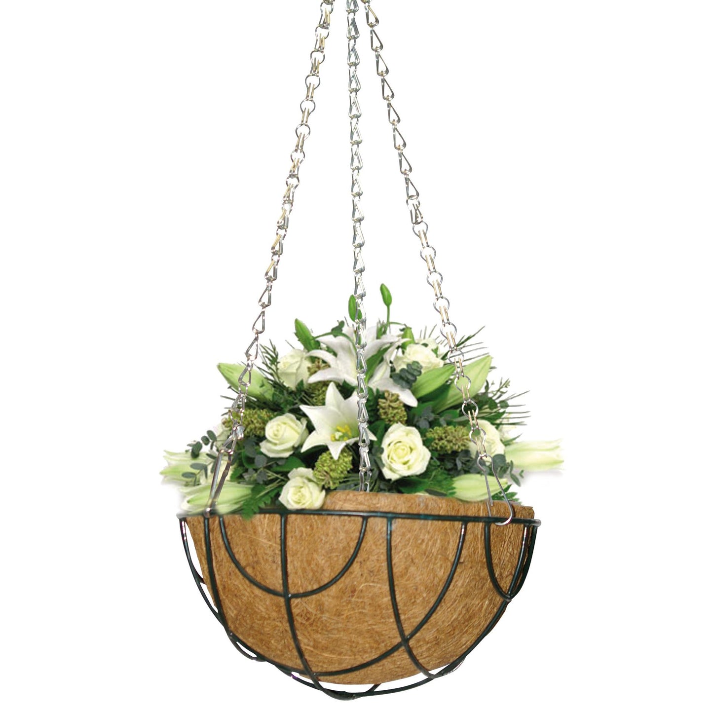Okrągły kosz wiszący Ø30 cm