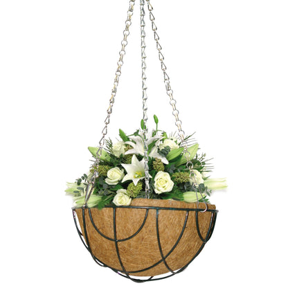 Okrągły kosz wiszący Ø30 cm