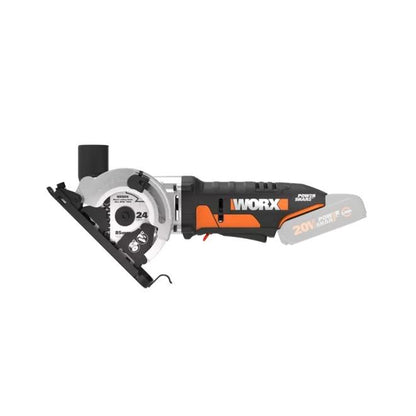 Sierra circular de mano Worxsaw 20V S/bat - Worx Sin bateria