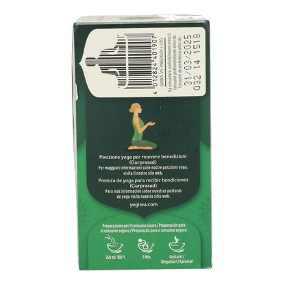 Yogi Tea BIO Té verde Harmonía, 17 bolsitas