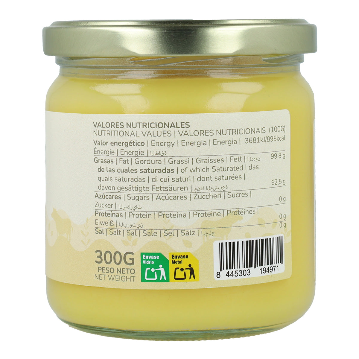 Beurre clarifié Ghee BIO Planeta Huerto 300 g